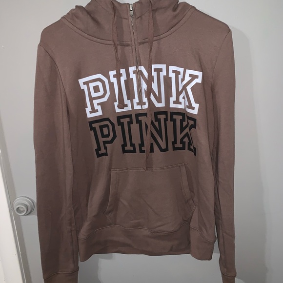 PINK Victoria's Secret Tops - Victoria’s Secret Pink logo hoodie, size small